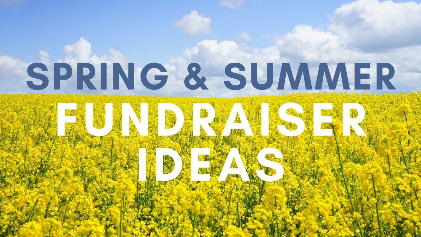 Image for Spring and Summer Fundraiser Ideas for Nonprofits